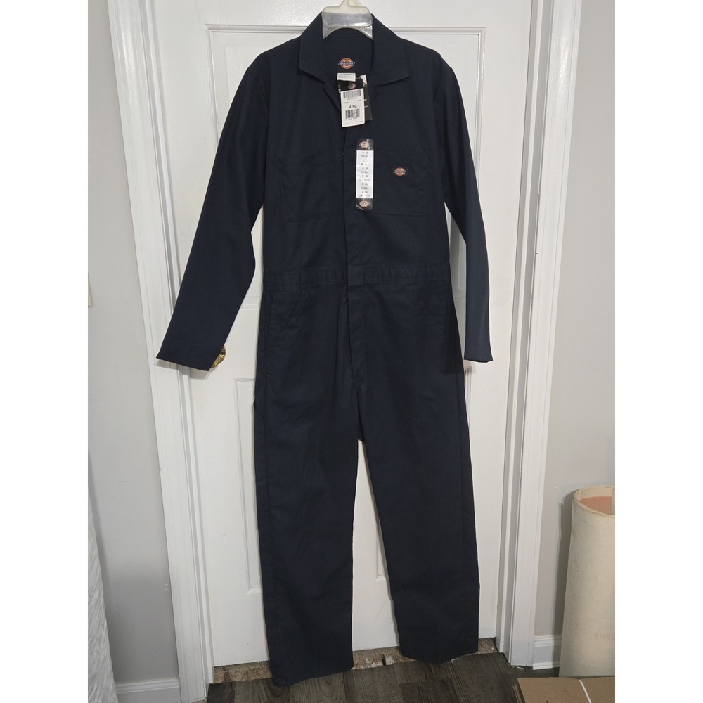Dickies long sleeve coverall NWT sz Medium blue